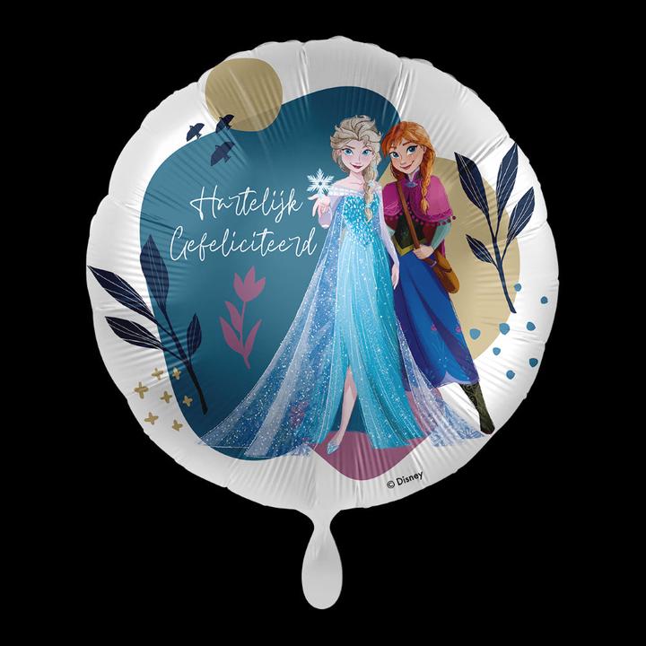 Image du produit Luftballonmarkt Anna und Elsa Geburtstagsgrüsse Ballon -DUT 45cm