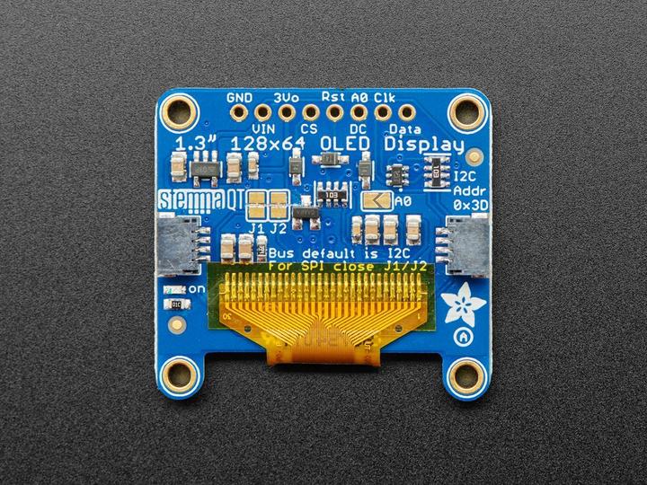 Produktbild Adafruit Monochromes 1.3" 128x64 OLED Grafik-Display (Display)