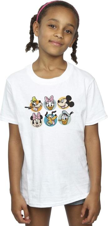 Produktbild Disney Mickey Mouse And Friends Faces TShirt Mädchen (152, 158)
