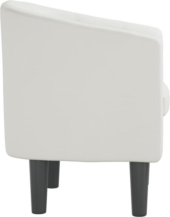 Immagine prodotto VidaXL Clubsessel Weiss Kunstleder,Farbe: Weiss,Material