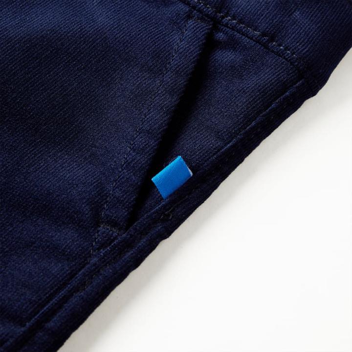 Produktbild VidaXL Kinderhose Dunkles Marineblau 128,Material: 98 % Baumwolle (128)