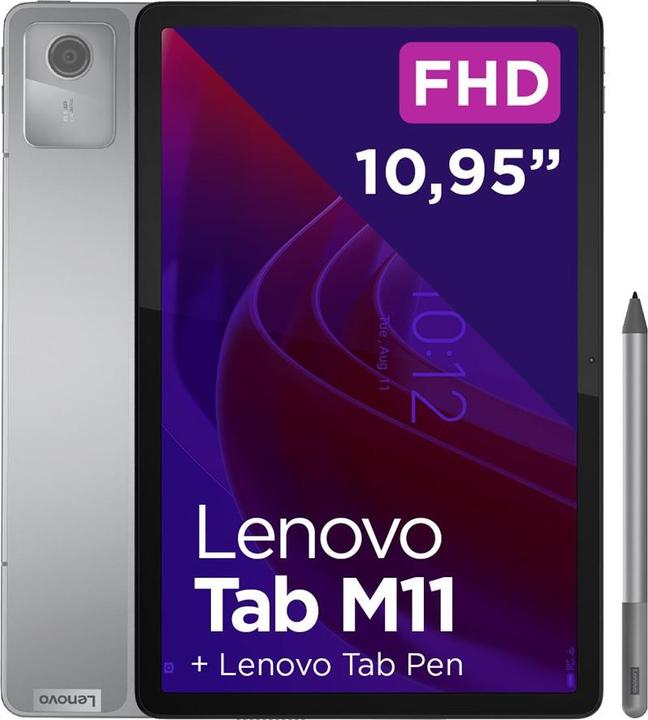 Produktbild Lenovo Tab M11 (nur WLAN, 11", 128 GB, Luna Grey)