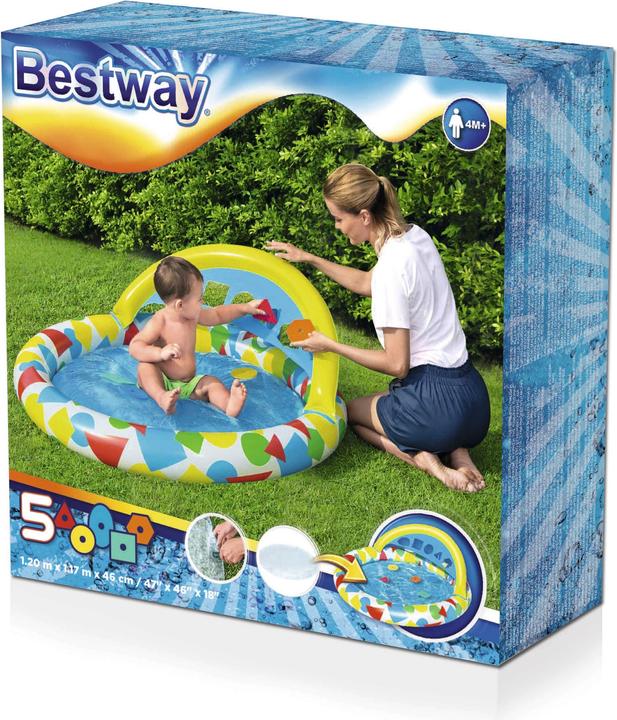 Immagine prodotto Bestway Piscina per bambini Splash & Learn 120x117x46cm