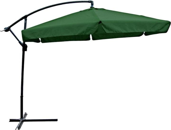Actual product image Garden Pleasure Hexagonal parasol, green tilting Ø 300.0 cm (3 m)