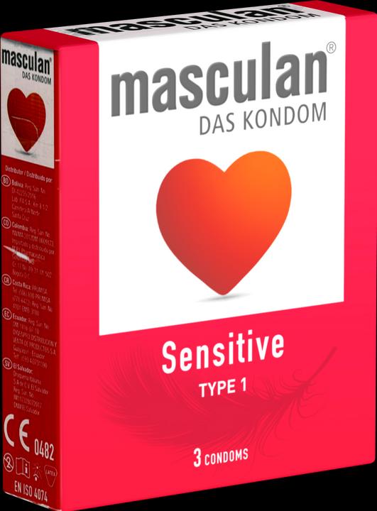 Image du produit Masculan Préservatifs "Sensitive (3 pcs)