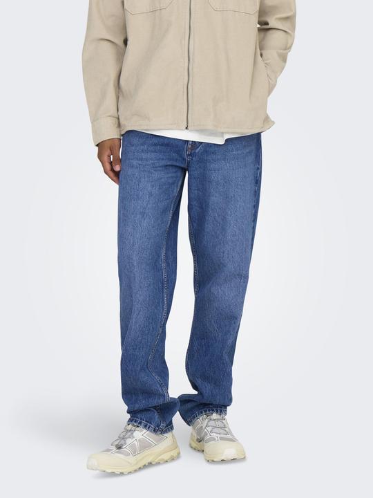 Immagine prodotto Only & Sons Jeans taglio dritto a vita media Jeans dalla vestibilità regolare (34)