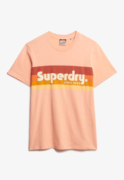 Produktbild Superdry Lässiges Terrain T-Shirt mit Streifen und Logo (M)