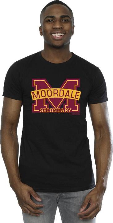Produktbild Netflix Sex Education Moordale Cracked M Logo 2 TShirt (M)