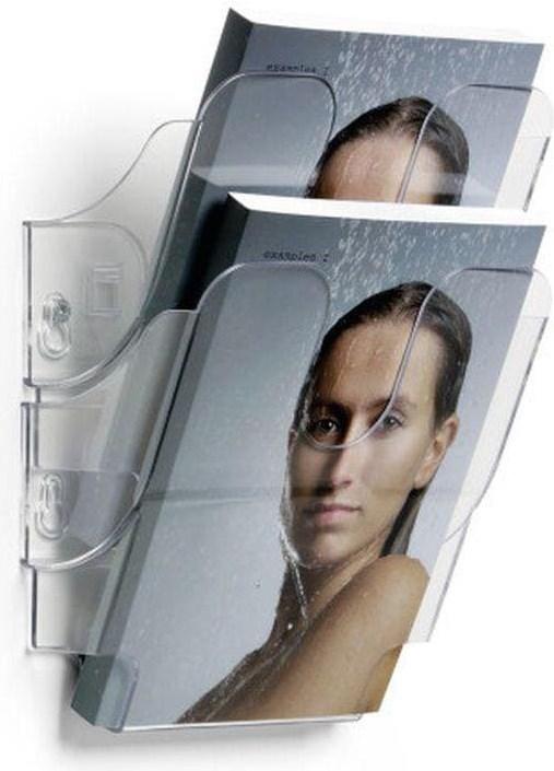 Actual product image Durable Poster stand Flexiplus 2 A5, Transparent (A5)