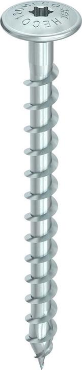 Actual product image Heco TOPIX-plus 10.0 x 160, connector set, disc head, T-Drive, VG, A2K (50 Screws per piece)