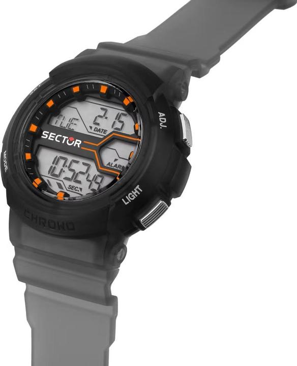 Immagine prodotto Sector R3251547001 EX-39 Orologio digitale da uomo 44mm 10ATM (Orologio digitale, 44 mm)