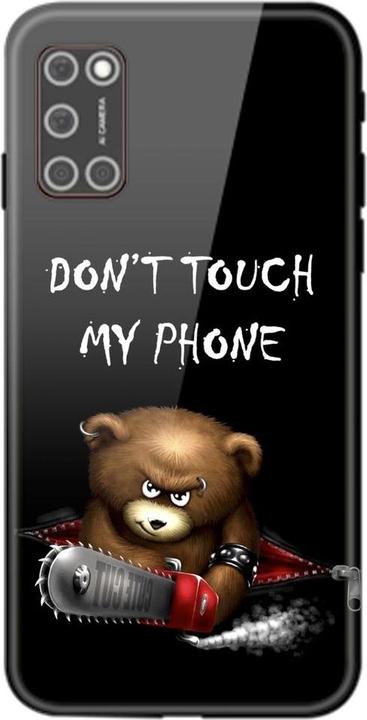 Dont Touch My Phone Bear Black