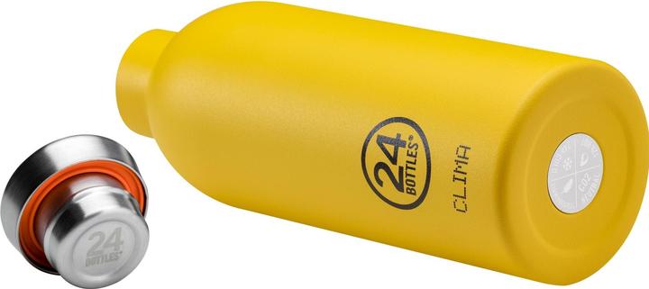 Actual product image 24 Bottles Thermos Clima 500 ml, Taxi Yellow (0.50 l)