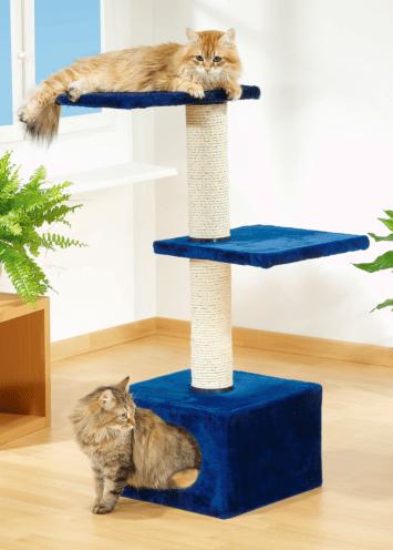 Actual product image Swisspet Cat tree Quasimo (106 cm, Dark Blue)
