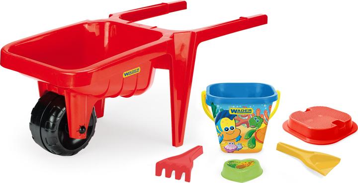 Actual product image Wader Wheelbarrow with accessories, red
