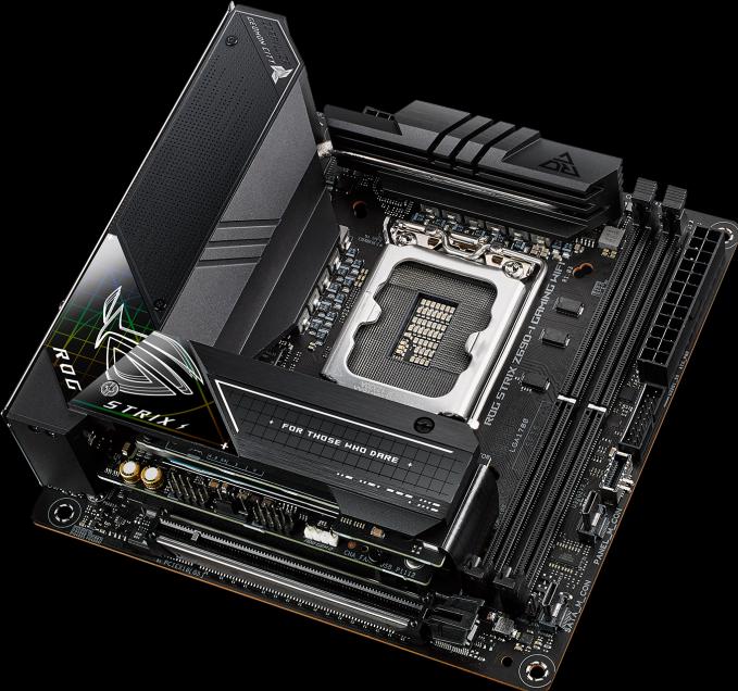 Produktbild ASUS ROG Strix Z690-I Gaming Wifi (LGA 1700, Intel Z690 (DDR5), Mini-ITX)
