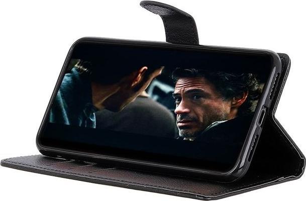 Actual product image MU Classic Litchi Leather Bookcover Series (HTC Desire 19+)