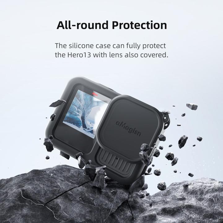 Image du produit aMagisn Housse de protection en silicone avec protection de la lentille (GoPro Hero 13)