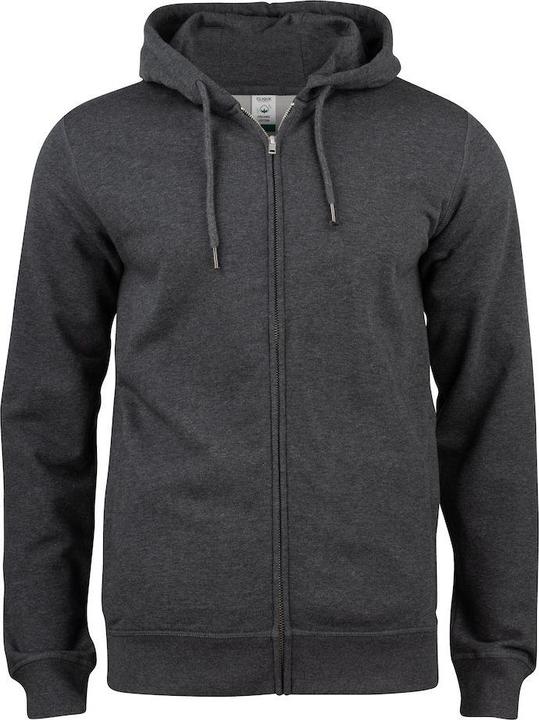 Actual product image Clique Mens Premium Organic Cotton Full Zip Hoodie (XL)