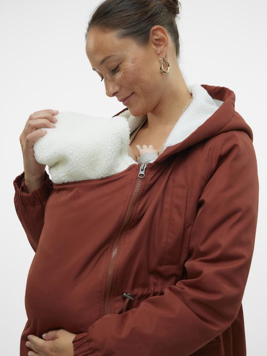 Actual product image Mamalicious Hood Elasticated cuffs Jacket Jacket (XL)
