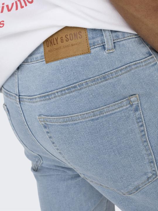 Actual product image Only & Sons ONSPLY Mittlere Taille Normal geschnitten Shorts Jeans-Shorts (M)