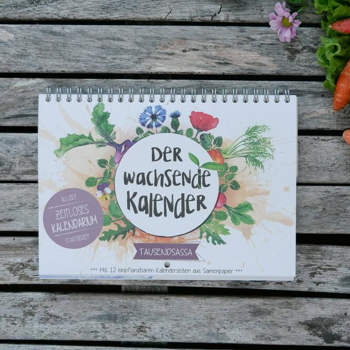 Primoza Der wachsende Kalender (A5, No binding, German)