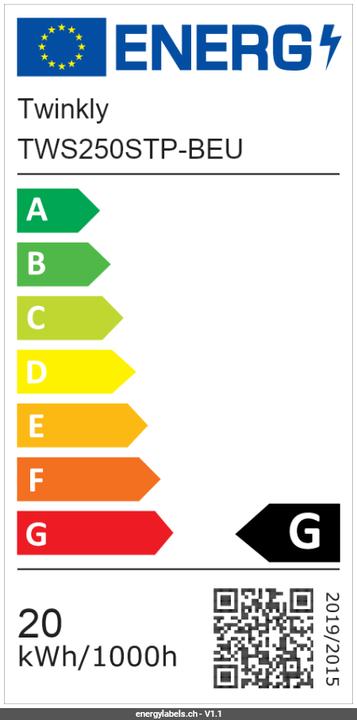 Label énergétique Twinkly Strings (20 m)