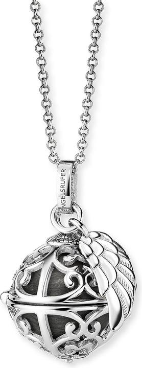 Image du produit Engelsrufer Collier avec ailes nacre gris argent (Argent 925, Laiton, 45 - 50 cm)