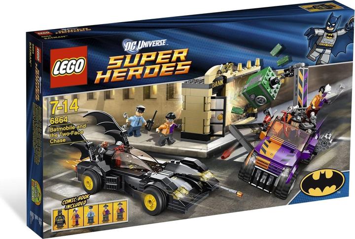 Immagine prodotto LEGO DC Super Heroes Batman - Batmobile e inseguimento di Due Facce (6864)