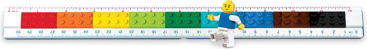 Actual product image LEGO Ruler with Minifigure (300 mm)