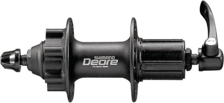 Actual product image Shimano HR hub Deore FH-M525-A 135 mm 36-hole 8/9-G 6-hole QR black Box (Disc brake Center lock)