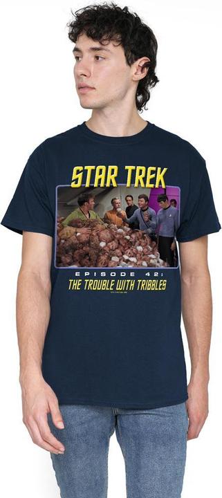 Actual product image Mens The Trouble with Tribbles T-Shirt (3XL)