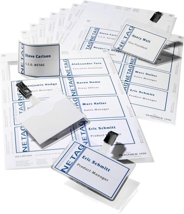 Produktbild Durable Namensschilderset