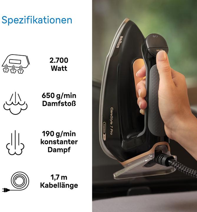 Actual product image Braun IS 7286 (2700 W, 650 g/min)