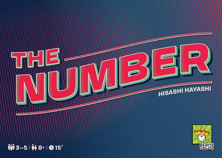 Actual product image Repos Production The Number, card game, for 3-5 players, from 8 years (DE edition) (German)