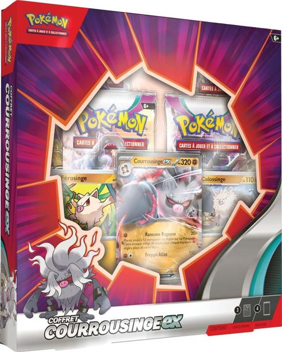 Image du produit Pokémon Coffret Courrousinge EX (Français)