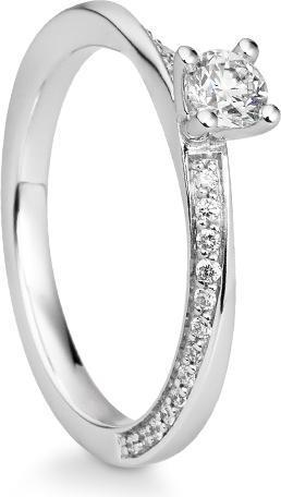 Produktbild Breuning RING - BRILL. 0,343 Ct. H/si (52, 585/14 K Gold)