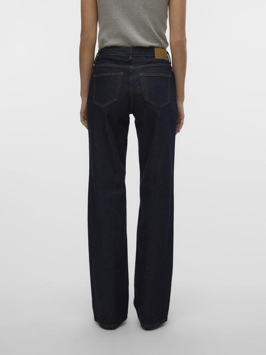 Immagine prodotto Vero Moda VMVANESSA Niedrige Taille Weiter Beinschnitt Jeans Weit geschnitten (W30/L34)