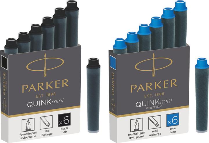 Actual product image Parker Pen Quink Mini (ink cartridges, Blue)