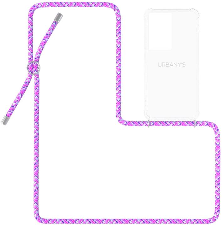 Actual product image Urbany's Necklace Case Galaxy S21 Ultra Lollipop Transparent