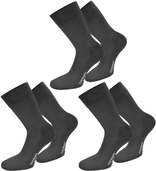 Produktbild Normani 6 Paar Komfortsocken mit Softrand (6er Pack, 43 - 46)