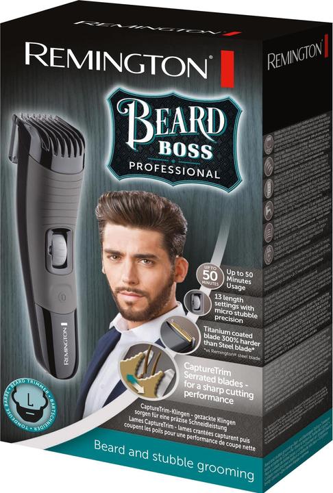 Actual product image Remington Beard Trimmer Beard Boss Professional MB4131 Black