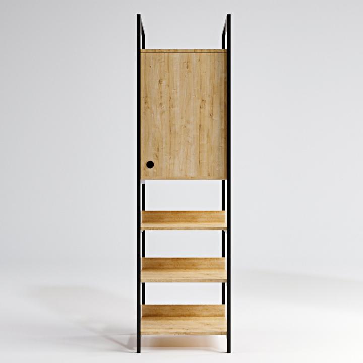 Immagine prodotto Kalune Design Malcolm (50 x 40 x 180 cm)