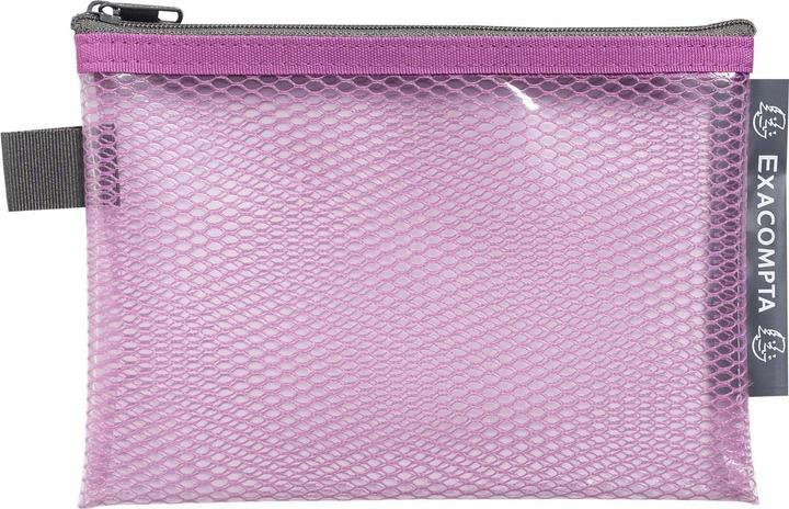 Actual product image Exacompta Transparente Tasche/Etui mit Reissverschluss, flexibles Recycling-PP, Kollektion Pop'N Co