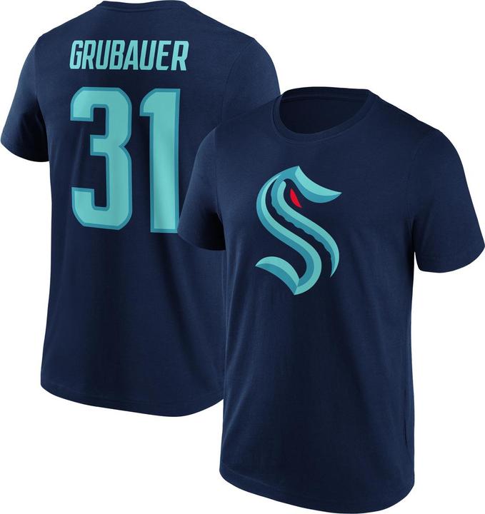 Produktbild Fanatics Seattle Kraken N&N Graphic T-Shirt Grubauer 31 L (L)