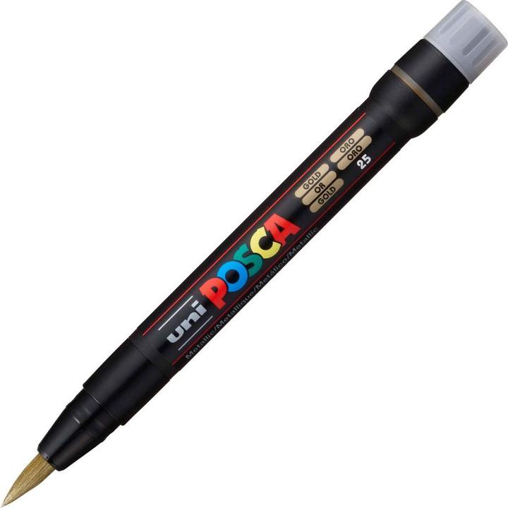 Immagine prodotto Posca Punta del marchio a pennello (Oro, 10 mm, 1 x)