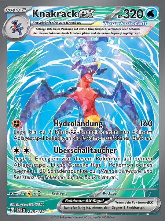 Actual product image Pokémon Paradox Rift (German, Booster Pack)