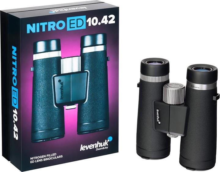 Actual product image Levenhuk Nitro ED 10x42 binoculars (10 x, 42 mm)