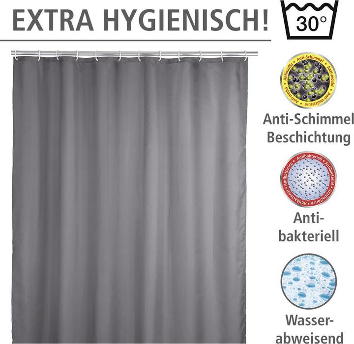 Image du produit Wenko Rideau de douche (180 x 200 cm)