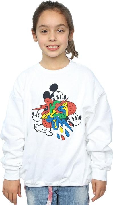 Immagine prodotto Disney Mickey Mouse Vintage Arrows Felpa Ragazze (152, 158)